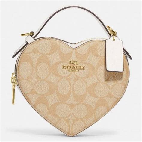 coach heart crossbody.